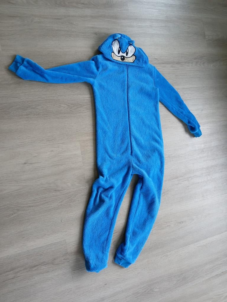 Sonic the Hedgehog Onesie - Maat 134/146, Ophalen of Verzenden, Gebruikt, Sonic the Hedgehog, Jongen of Meisje