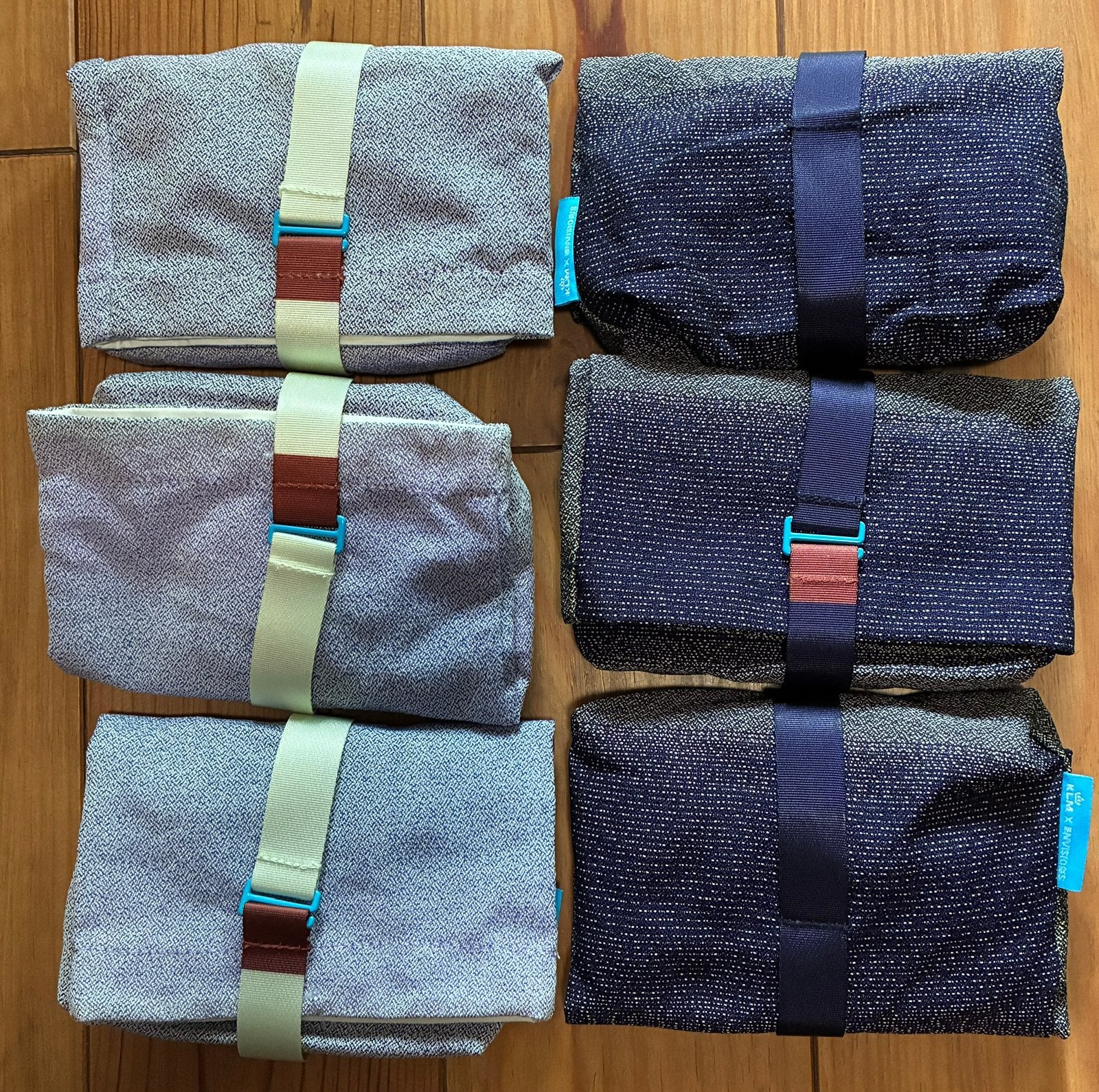 KLM business class toiletttasjes, Ophalen of Verzenden, Nieuw, Blauw, Heer of Dame