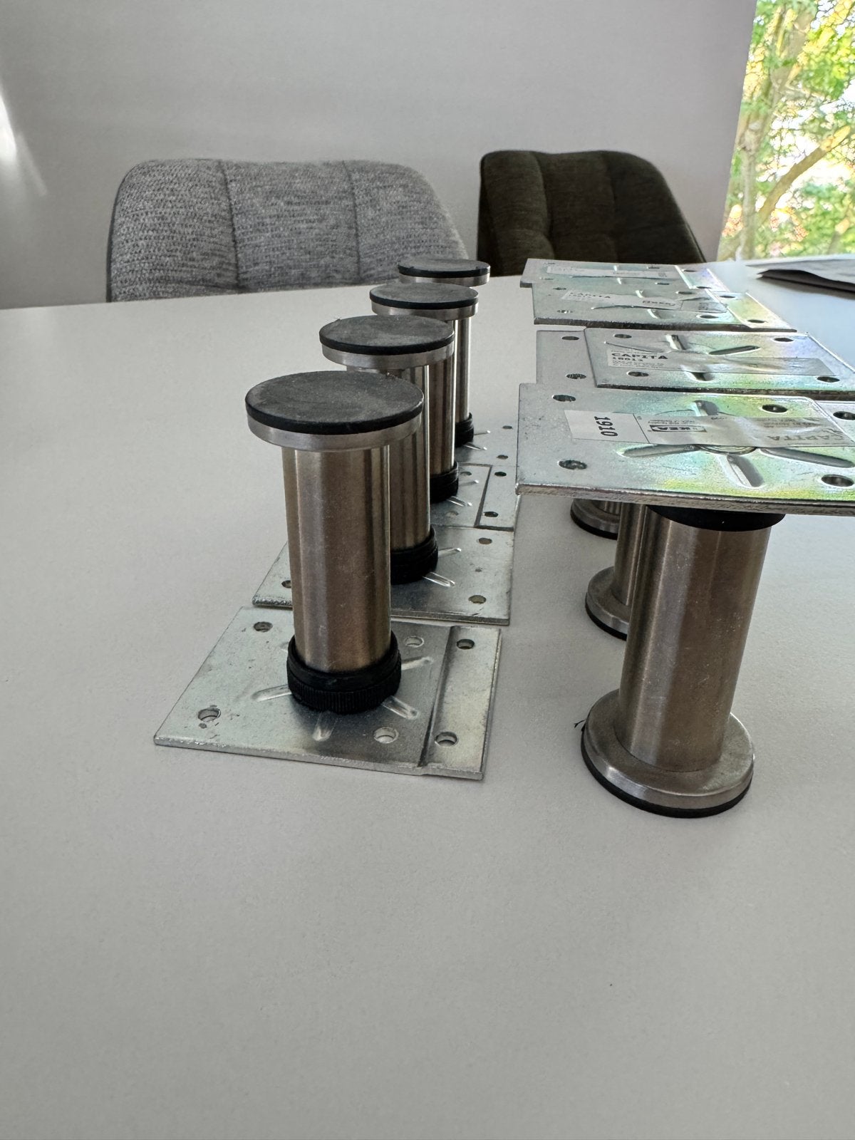 IKEA Capita poten - 8 stuks, Ophalen of Verzenden, Gebruikt