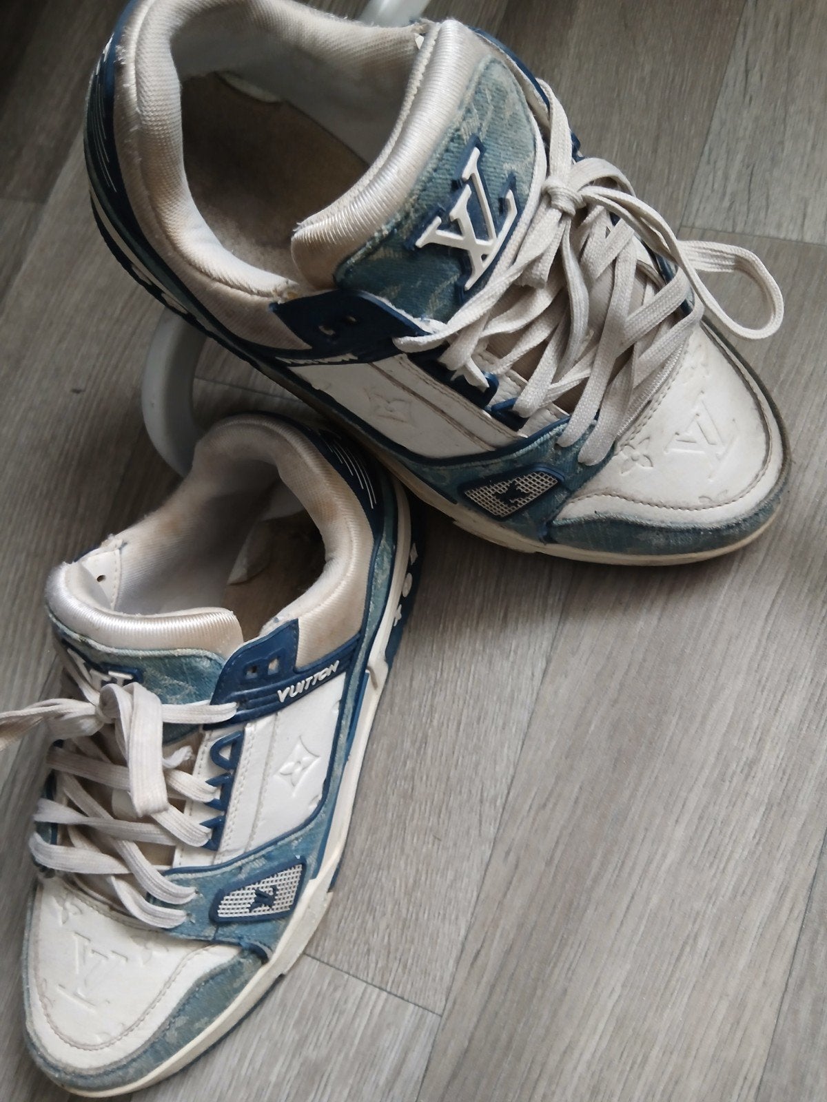 louis vuitton sneakers 44/45, Ophalen of Verzenden, Gedragen