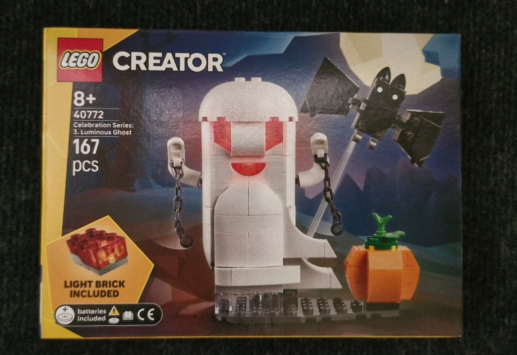 Lego lichtgevend spook GWP (40772), Overige thema's, Lego, Nieuw, Ophalen of Verzenden