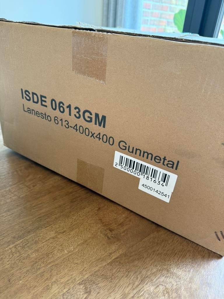 Lanesto gun metal spoelbak nieuw, Ophalen, Nieuw