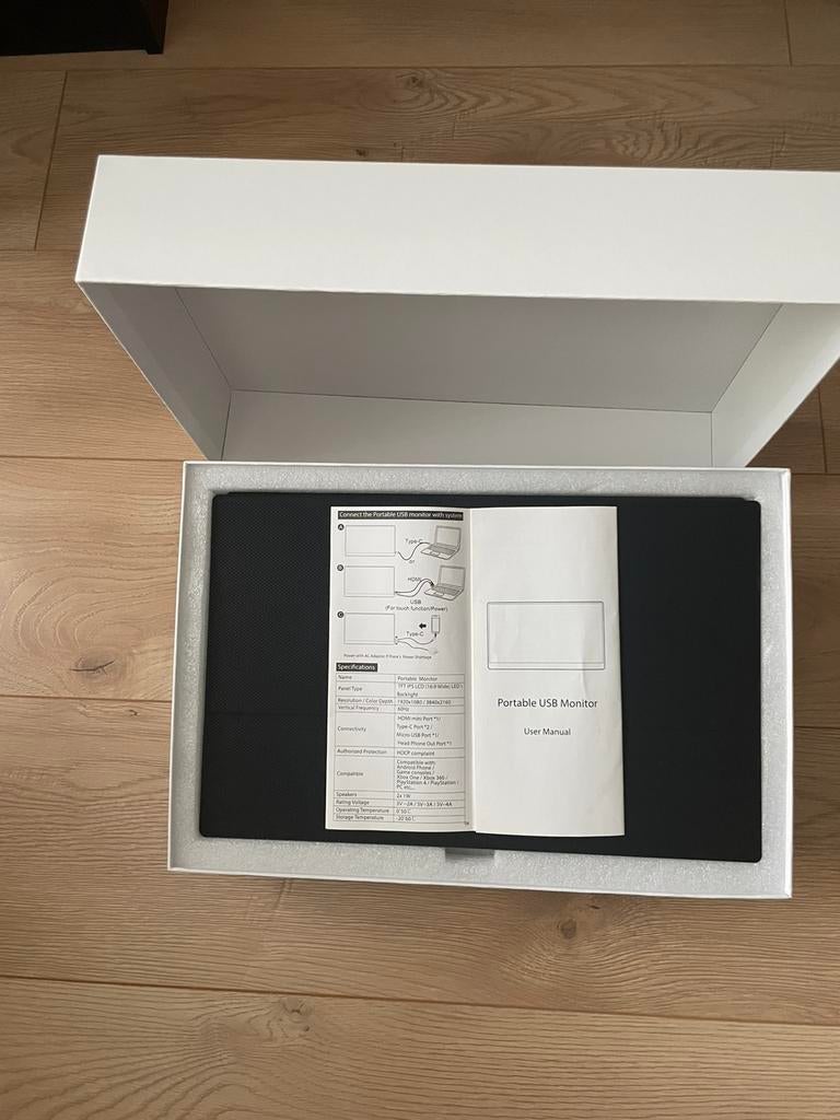 Extra scherm ( monitor) voor laptop, Computers en Software, Monitoren, HDMI, Full HD, Ophalen of Verzenden, Zo goed als nieuw