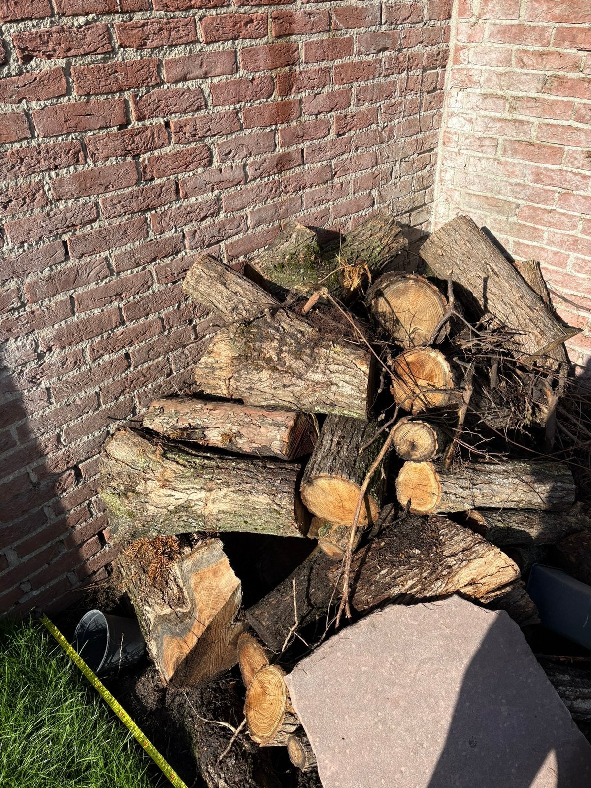 Gratis hout/oude vloerplanken ideaal abrandhout voor kachel, Ophalen, Gebruikt, Minder dan 25 mm, Plank