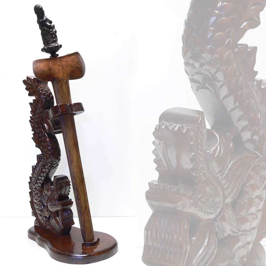 Keris houder Naga AP7 Kris standaard draak Indonesie indie, Ophalen of Verzenden