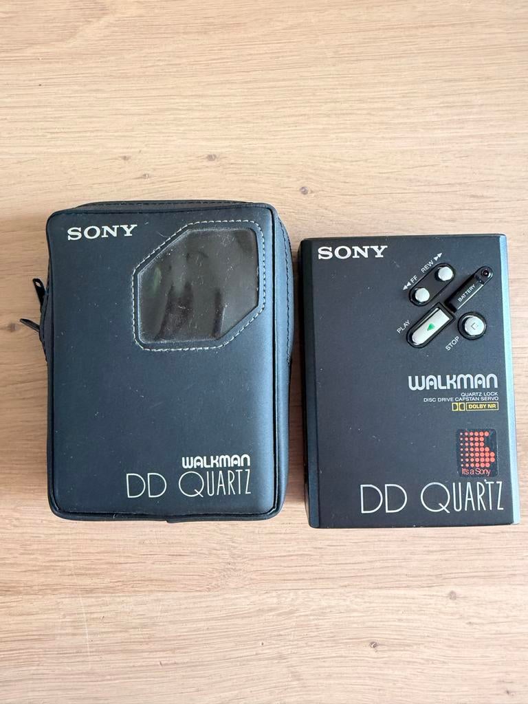 Sony WM-DD3 Walkman met hoes - Vintage Cassettespeler, Ophalen, Walkman