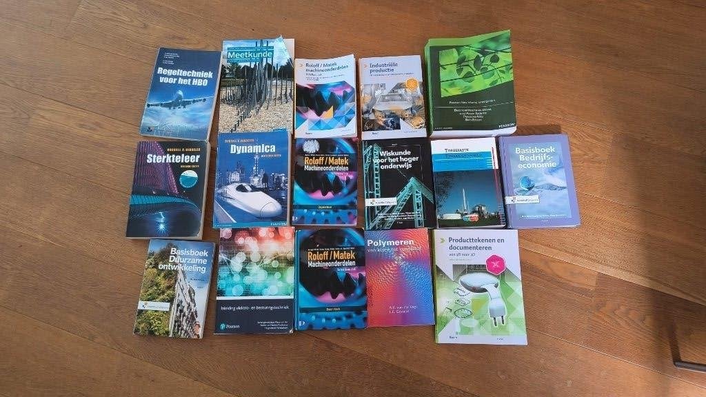 Studieboeken, HBO werktuigbouwkunde, Boeken, Techniek, Verzenden, Gelezen, Werktuigbouwkunde, Diverse auteurs
