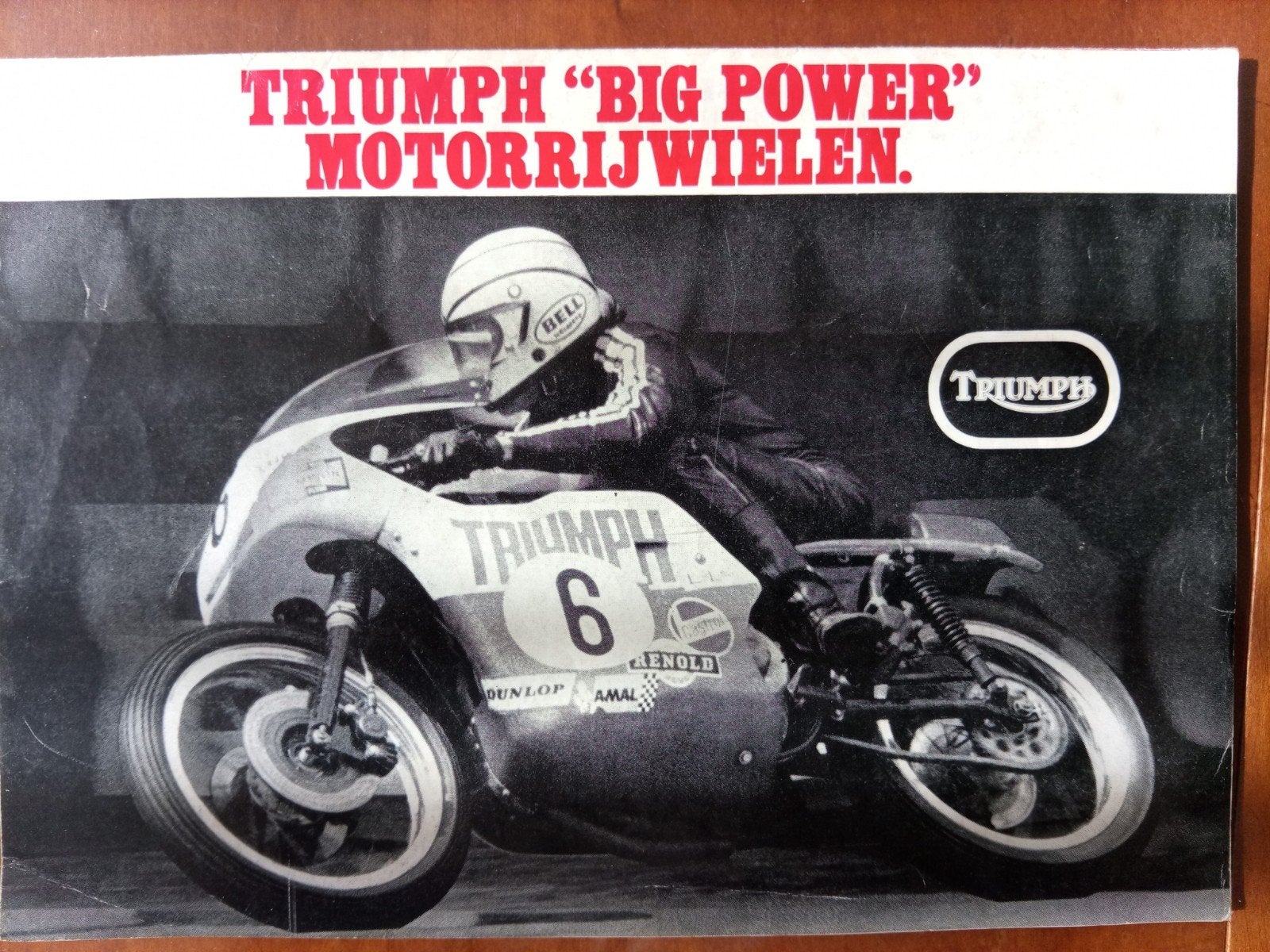Folder Triumph Trident 750 - Big Power Motorrijwielen, Ophalen of Verzenden