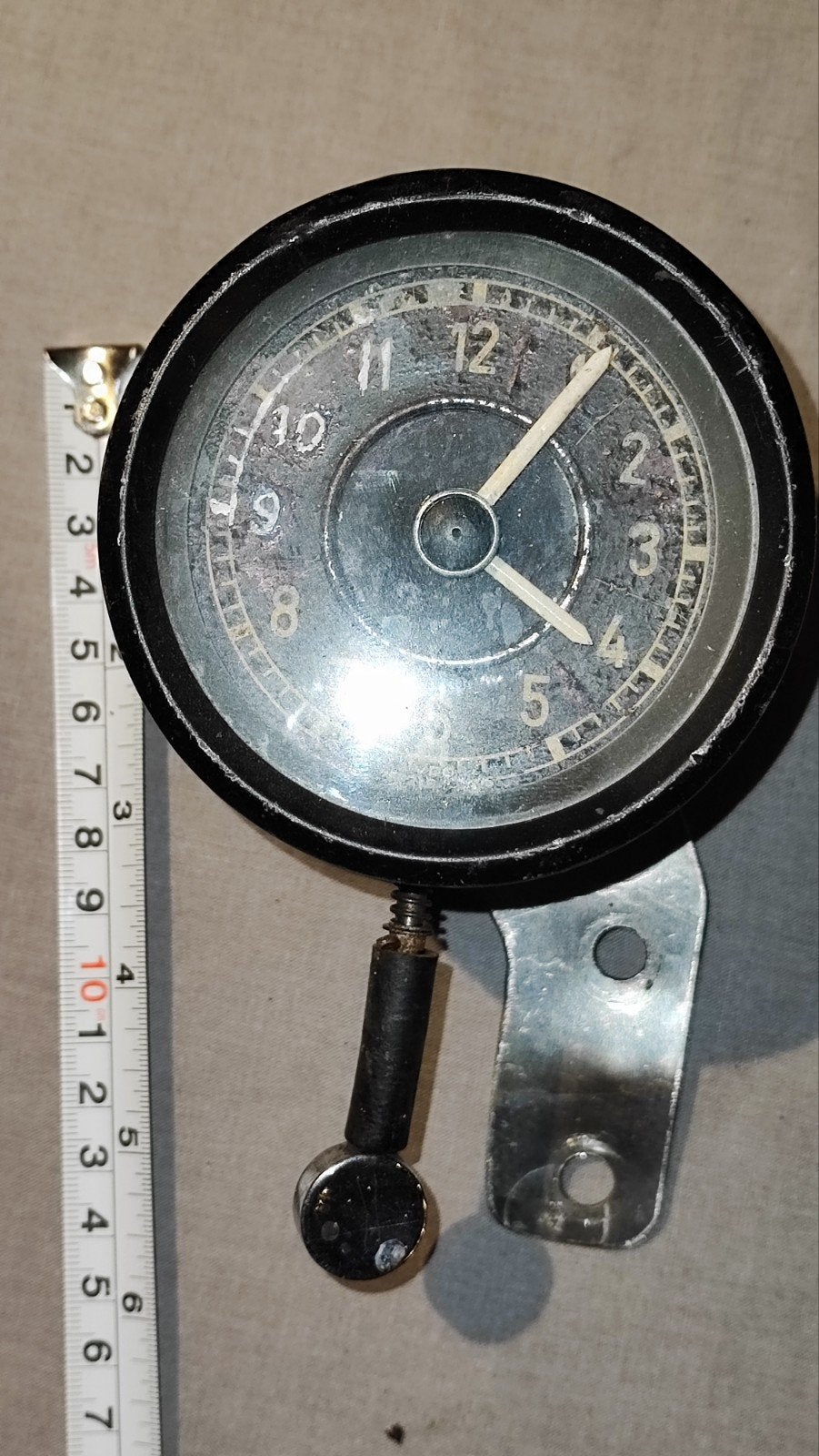 Vintage VDO 2LE 8 DAYS Klokje voor Auto/Motor, Ophalen of Verzenden