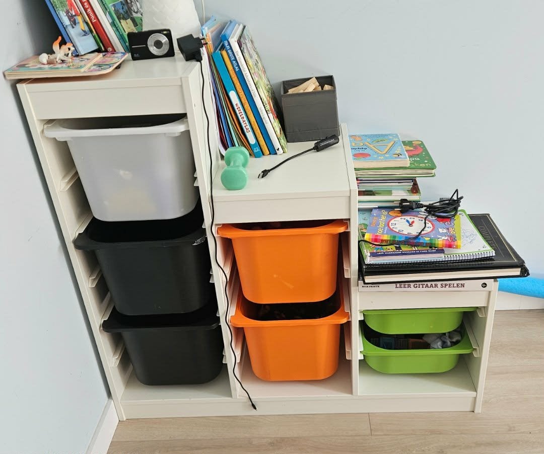 Speelgoedkast voor kinderen, Ophalen, Gebruikt, 50 tot 70 cm, 105 cm of meer
