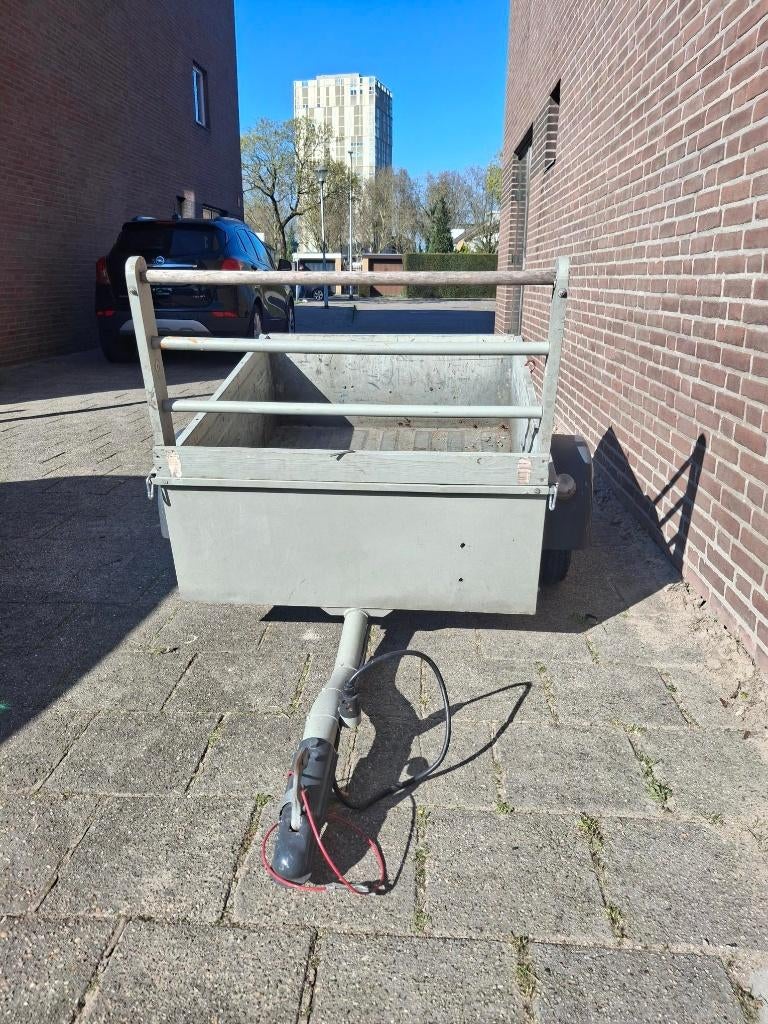 aanhangwagen, Ophalen, Gebruikt