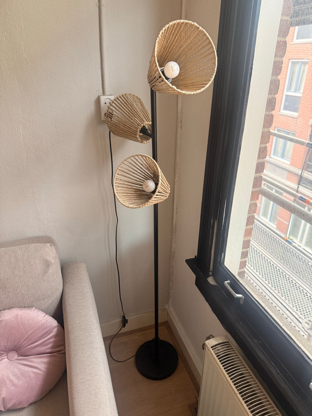 Staande lamp/Vloerlamp - Nieuwstaat, Ophalen, Gebruikt, Metaal, 150 tot 200 cm