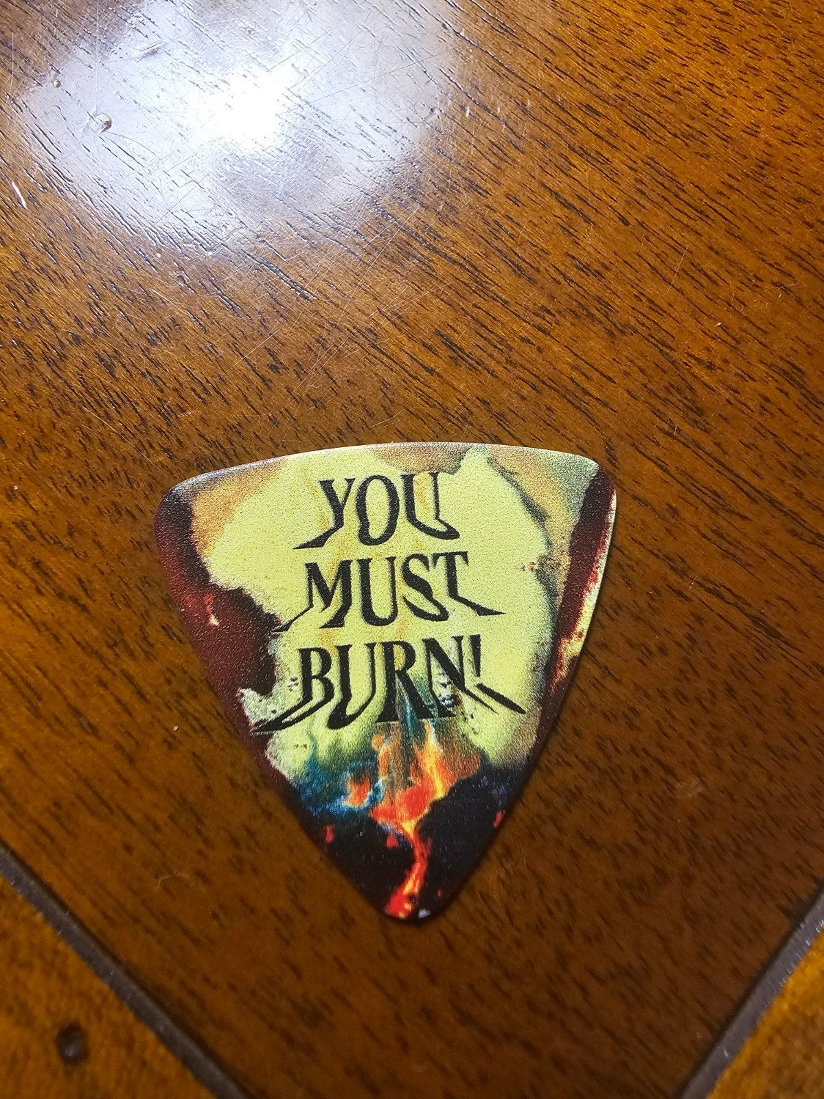 Metallica M72 Bass Plectrum - You Must Burn!, Ophalen of Verzenden