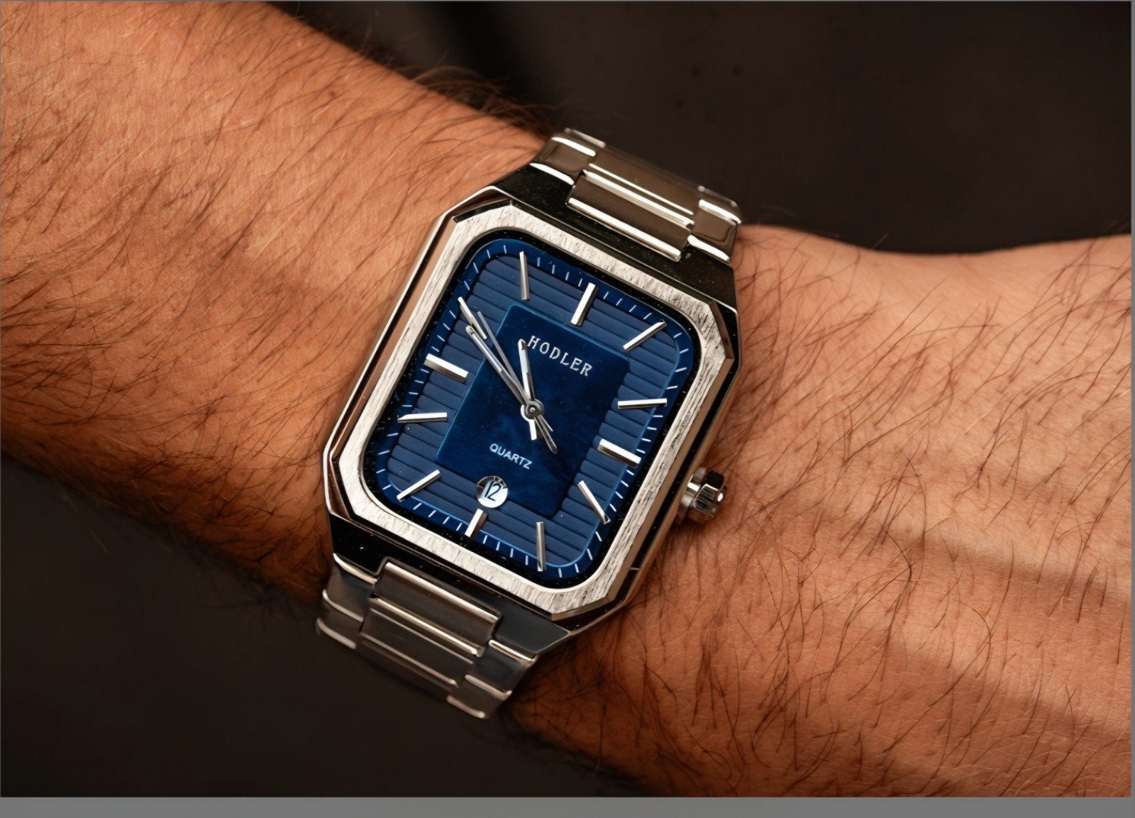 Heren horloge Hodler. 🔥NIEUW in luxe giftbox., Ophalen of Verzenden, Nieuw, Overige materialen, Polshorloge