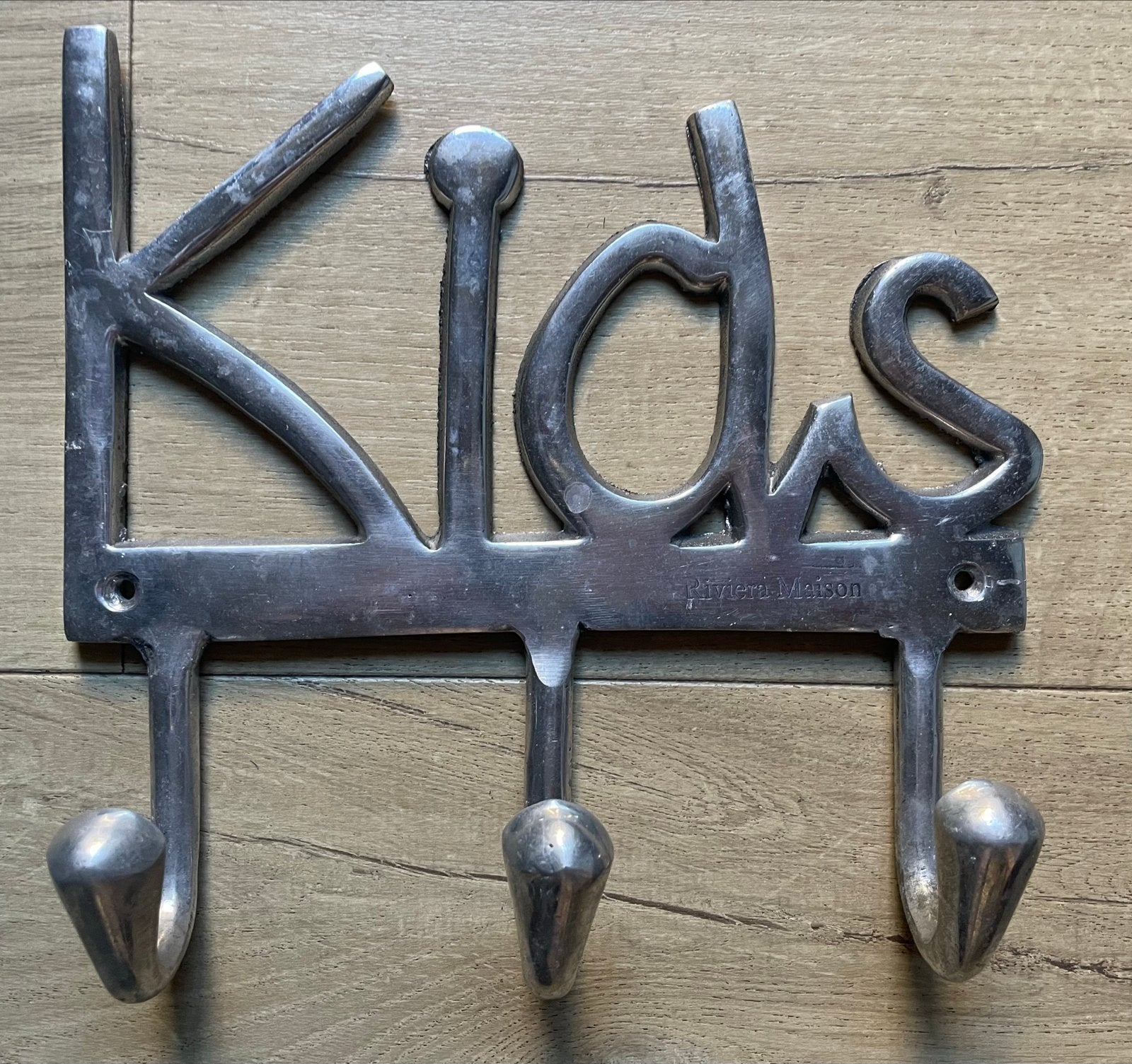 Rivièra Maison Kids kapstok - Metaal, Wandkapstok, Gebruikt, Ophalen of Verzenden, Minder dan 100 cm