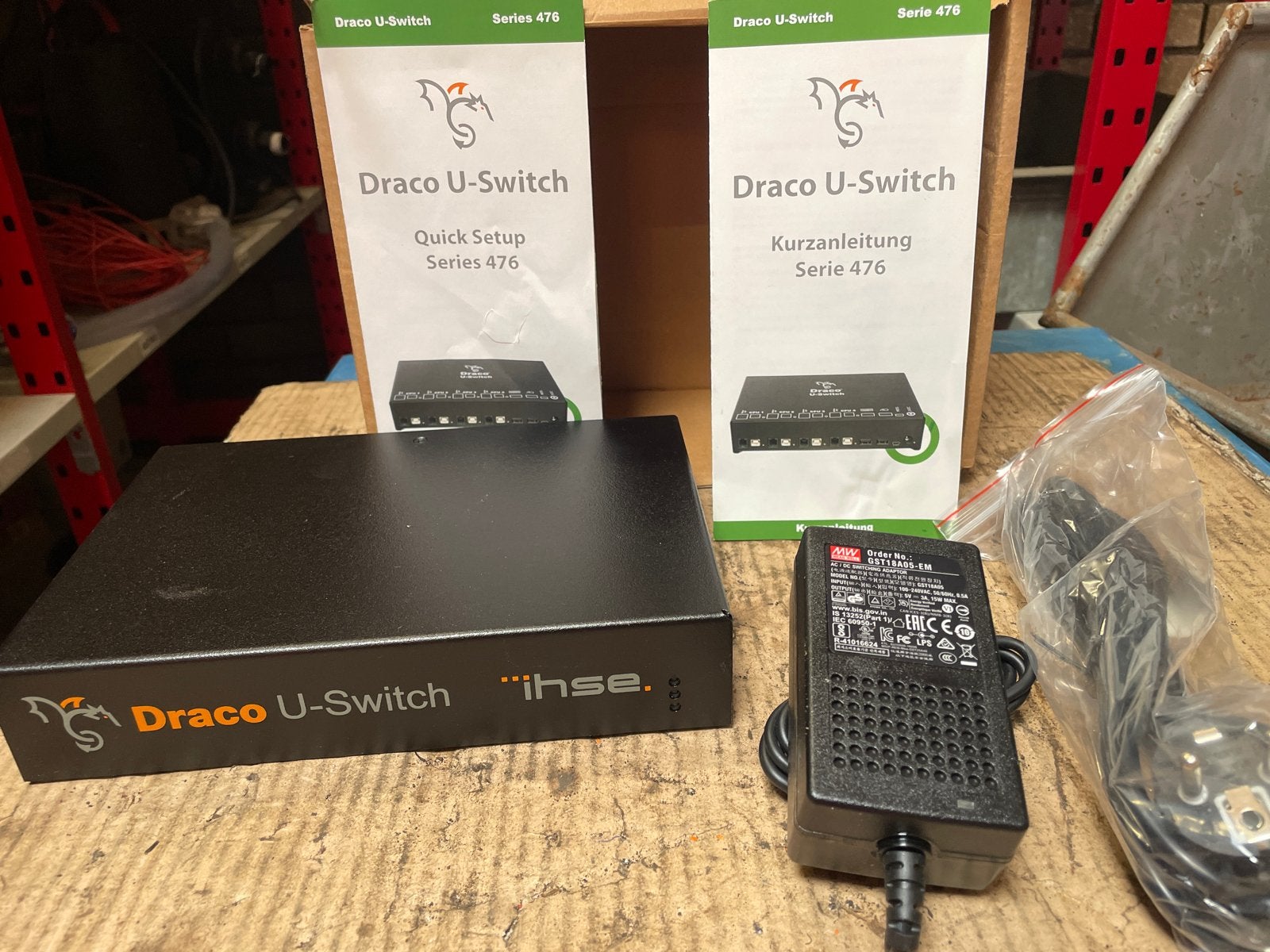IHSE Draco U-Switch K476-8U - Nieuw in verpakking, Ophalen, Nieuw