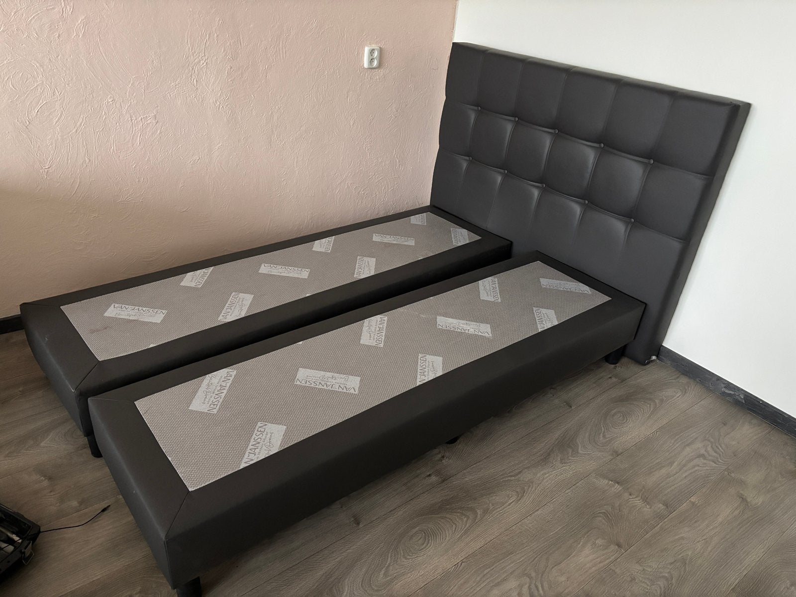 Bed 120x200, Huis en Inrichting, Slaapkamer | Boxsprings, Ophalen, Gebruikt, Twijfelaar, 120 cm