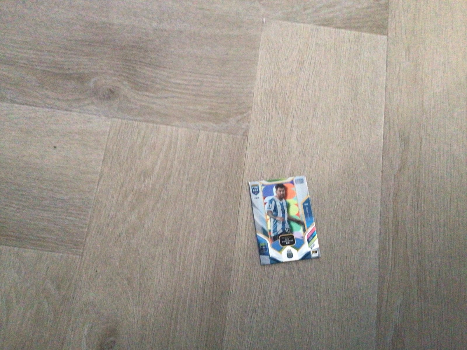 Lionel Messi FIFA World Cup Qatar 2022 Panini Adrenalyn XL, Ophalen of Verzenden, Zo goed als nieuw, Buitenlandse clubs, Spelerskaart