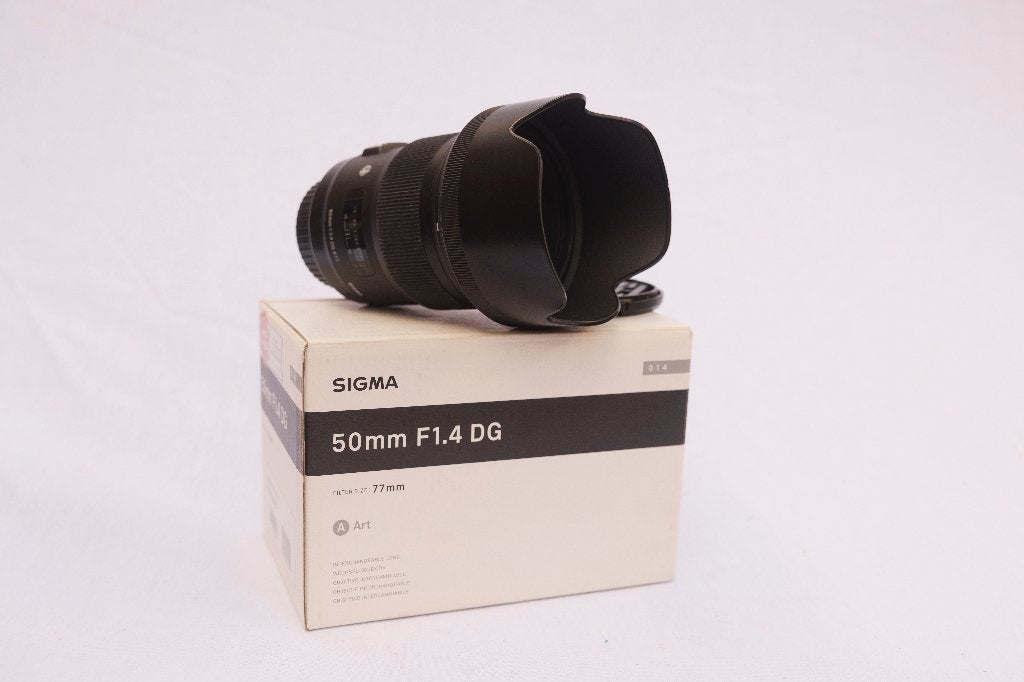 Sigma 50mm F1.4 DG Art Lens, Audio, Tv en Foto, Fotografie | Lenzen en Objectieven, Ophalen, Autofocus, Sigma, Zo goed als nieuw