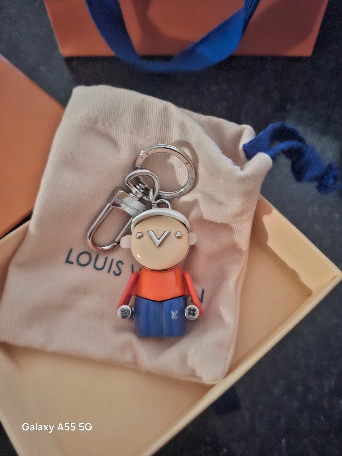 sleutelhanger/ bagcharm in doosje, Verzenden, Nieuw, Overige materialen, Overige merken