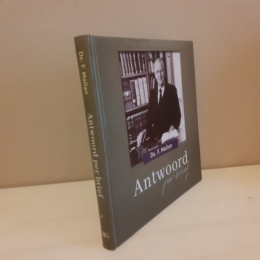 Ds. F. Mallan: Antwoord per brief., Boeken, Ophalen of Verzenden, Gelezen, Christendom | Protestants