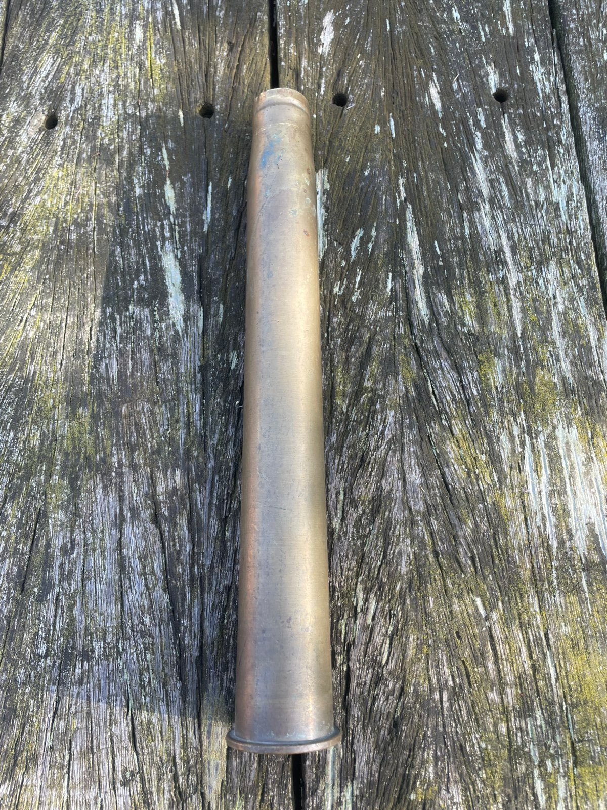 Huls hulzen 3,7 cm C/30 kriegsmare flak kanon munitie, Ophalen of Verzenden, Marine, Duitsland, Hulzen of Bodemvondsten