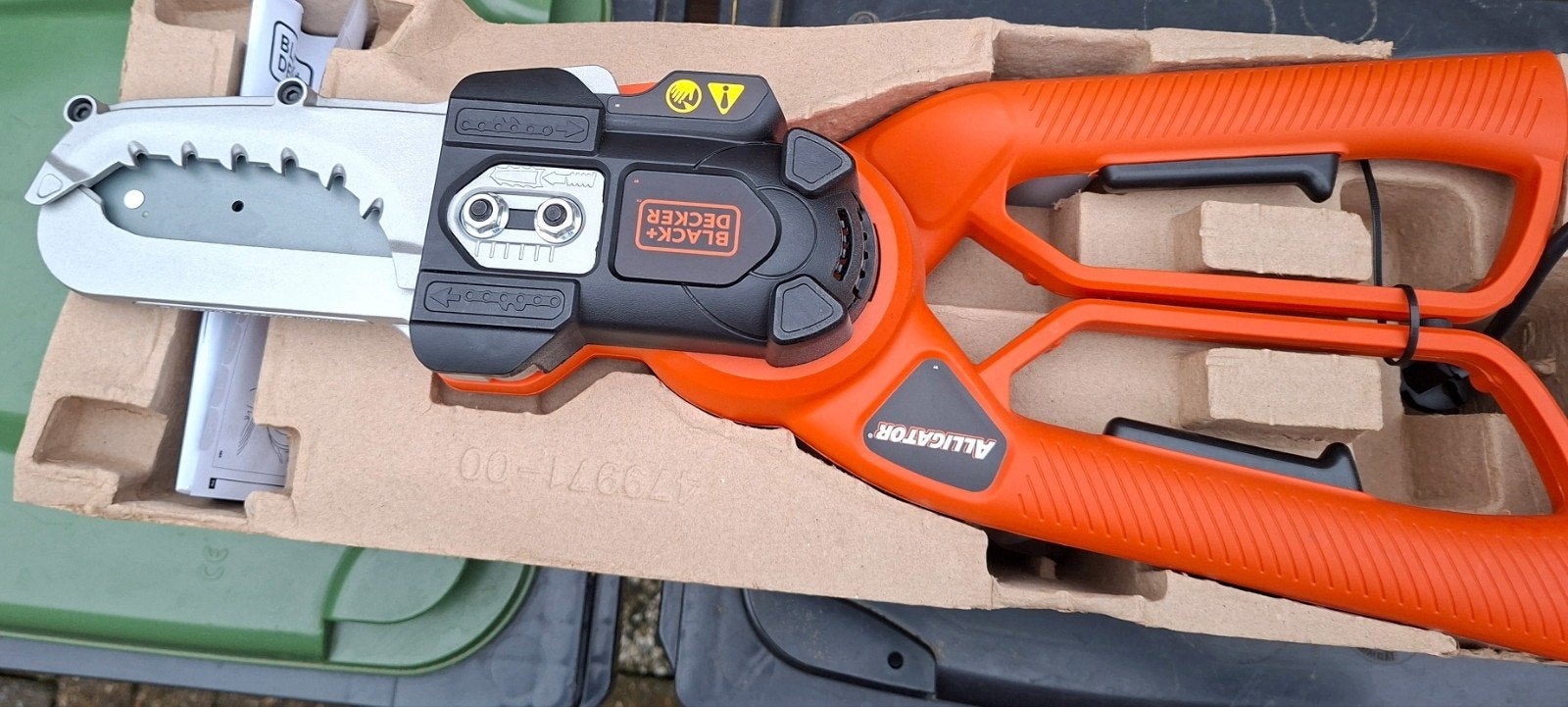 Black+Decker Alligator Kettingzaag 550W - Ongebruikt, Ophalen of Verzenden