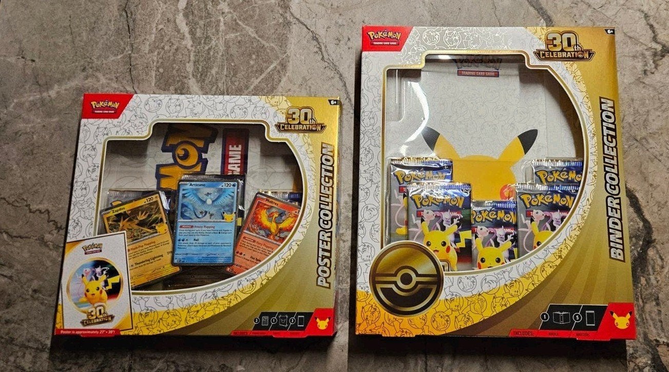 Pokémon 30th Anniversary Celebration – Poster + Binder Colle, Ophalen of Verzenden, Nieuw
