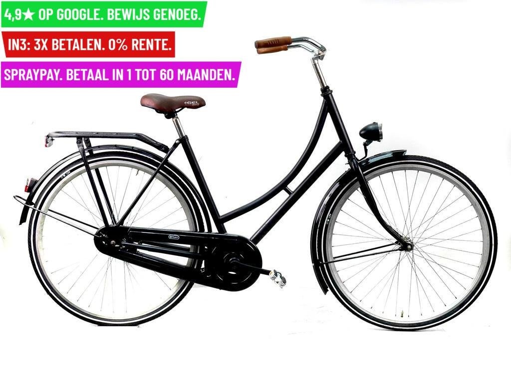 Damesfiets Ranger Hollandia 28"/53cm/1ver - Garantie/Leverin, Fietsen en Brommers, 9713 Bv Groningen, Gebruikt, 56 cm of meer