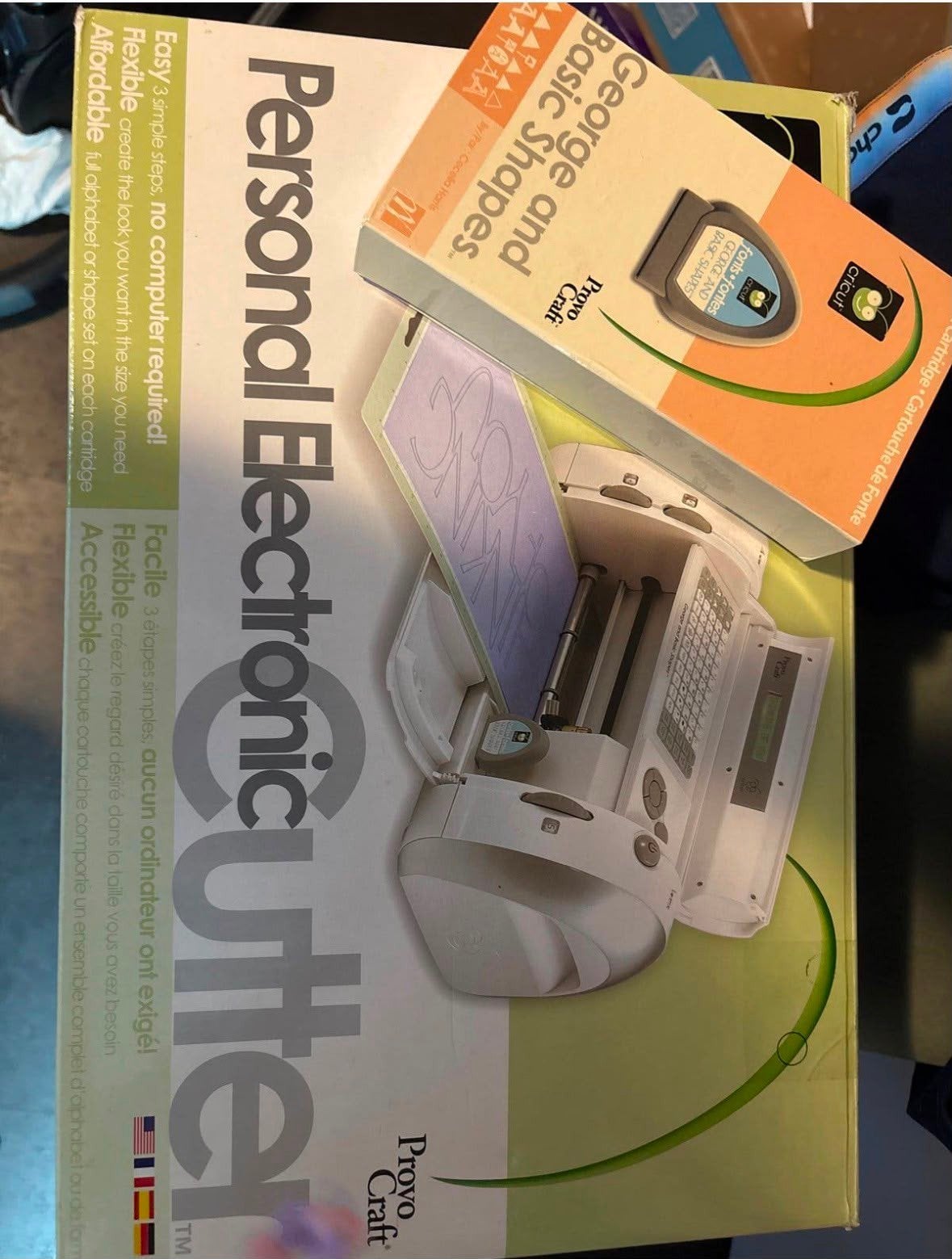 Provo Craft Personal Electronic Cutter George & Basic S, Geschikt voor snijden, Gebruikt, Overige thema's, Ophalen of Verzenden