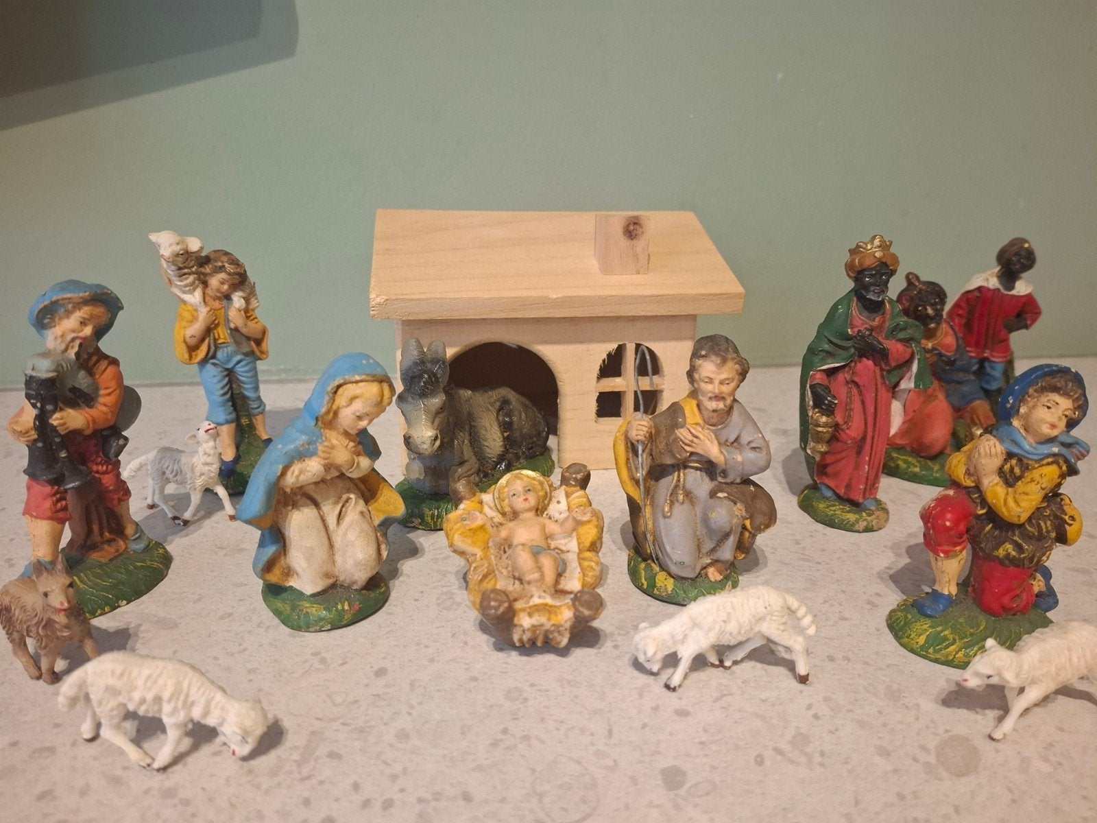 kerststal oud, Diversen, Ophalen