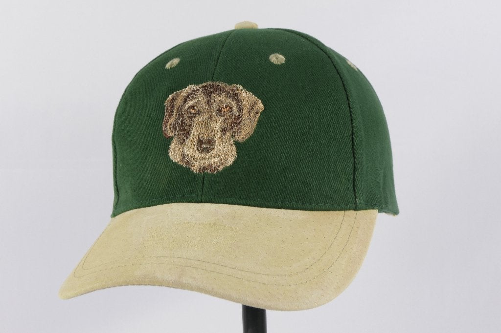 Cap met geborduurde Ruwhaar Teckel, Verzenden, Nieuw, Dier