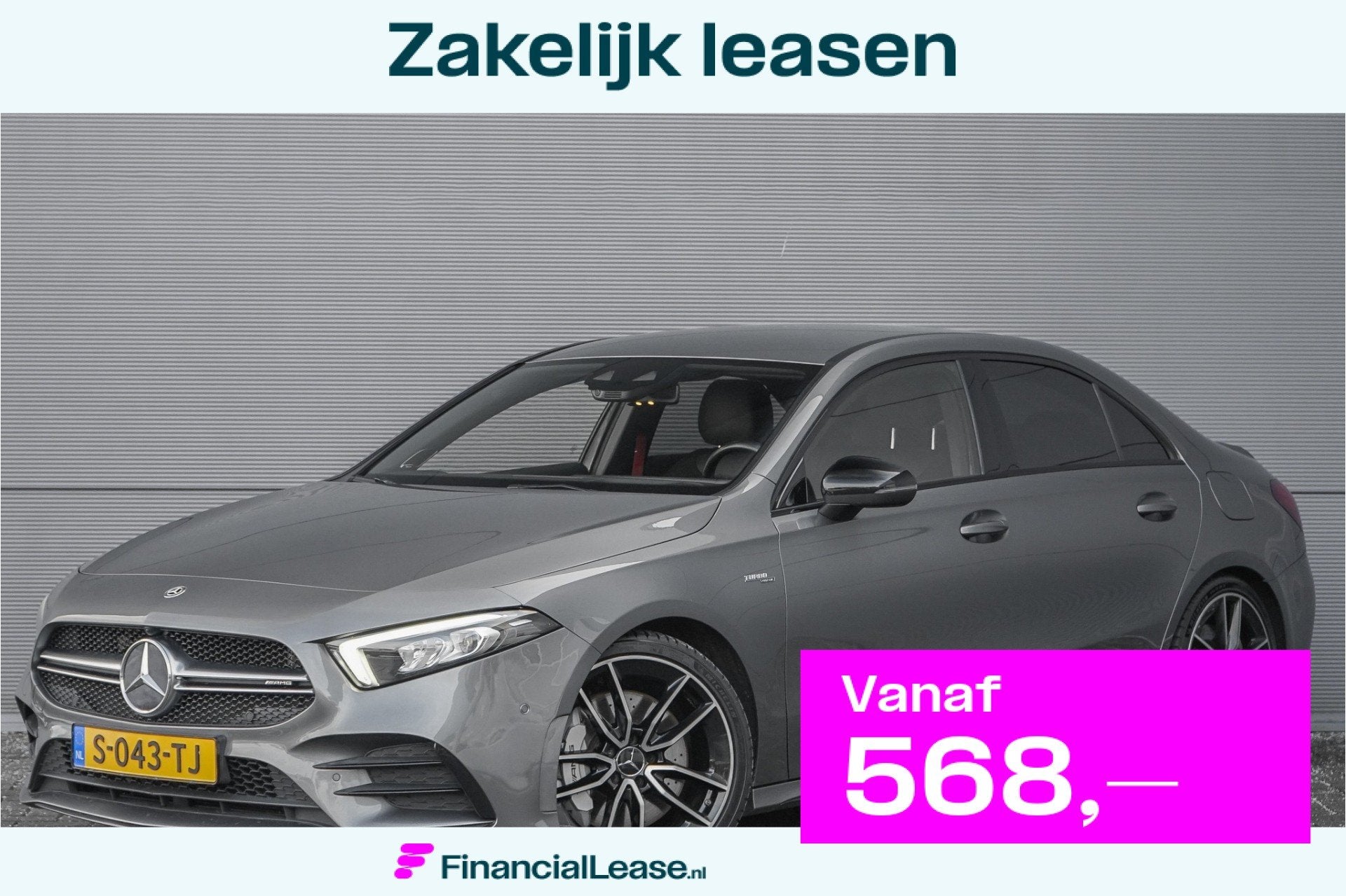 Mercedes-Benz A-Klasse AMG 35 4MATIC Limousine Night Burmest, 12 maanden, 4 cilinders, Bedrijf, Vierwielaandrijving