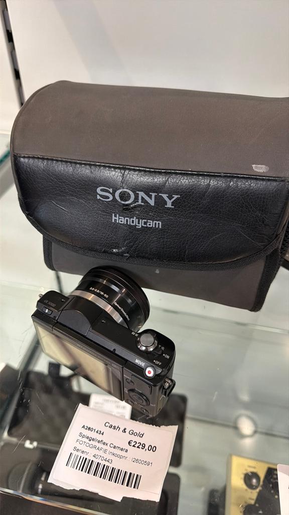Sony A5000 systeemcamera in frisse staat, Audio, Tv en Foto, Fotocamera's Digitaal, Gebruikt, Spiegelreflex, Sony, Ophalen of Verzenden