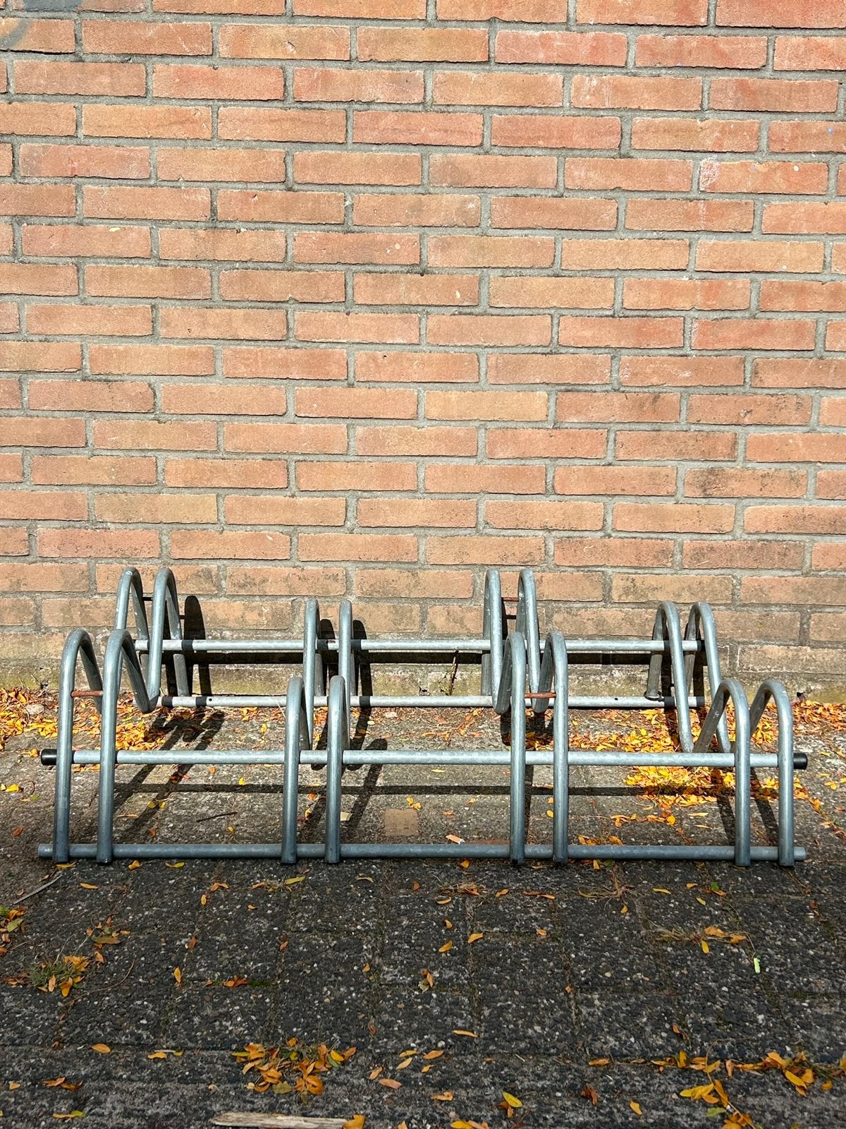 Fietsenrek voor 4 fietsen, Ophalen, Gebruikt