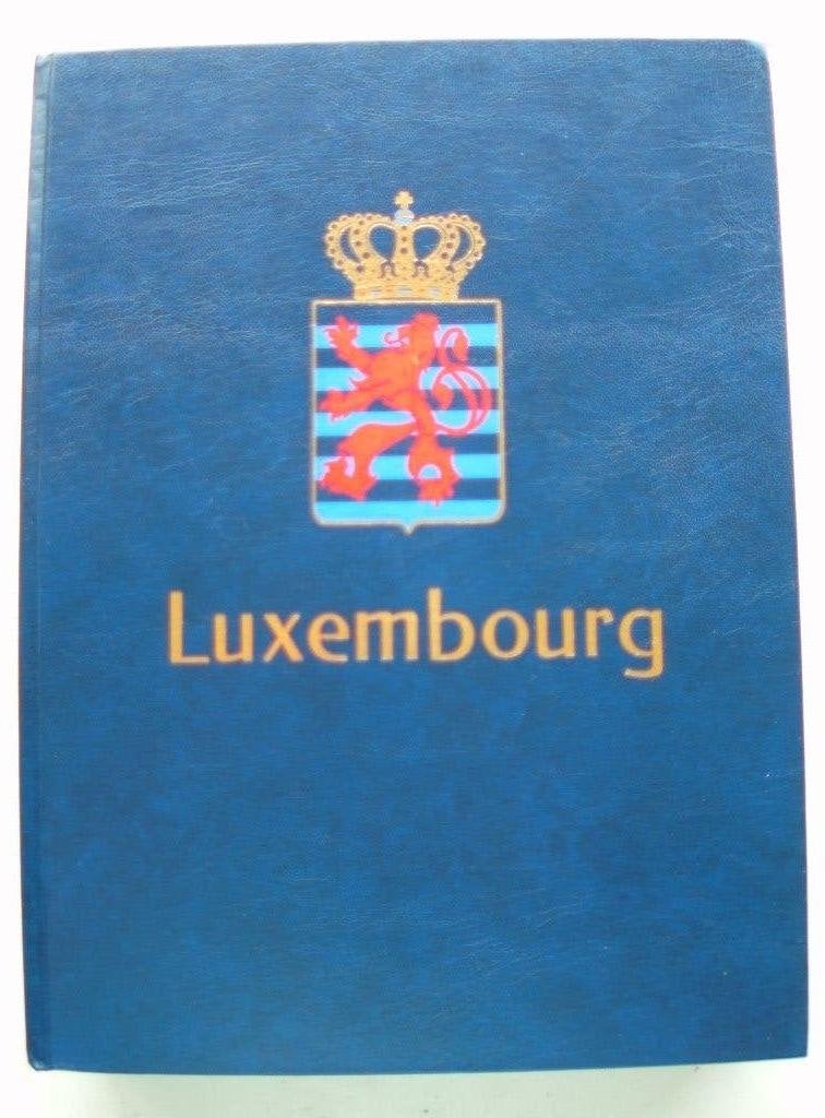 Dik Davo Stockboek opdruk Luxemburg  wapen en landsnaam, Postzegels en Munten, Ophalen of Verzenden, Buitenland