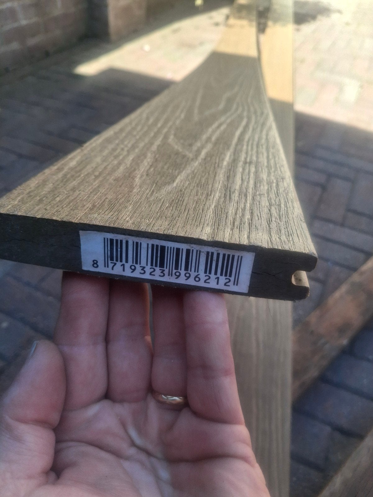composiet vlonderplanken/ vloerdelen/vlonders, Tuin en Terras, Terrasdelen en Vlonders, Ophalen, Zo goed als nieuw, Composiet