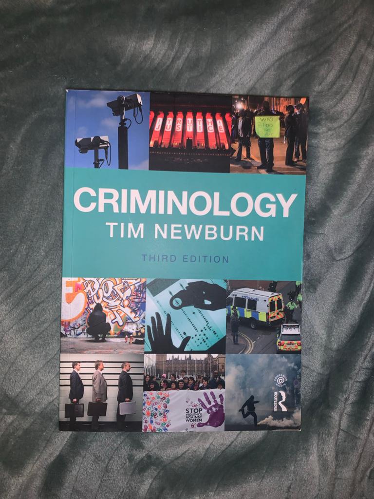 Criminology - Tim Newburn (Derde Editie), Ophalen of Verzenden, Gamma, Nieuw, WO