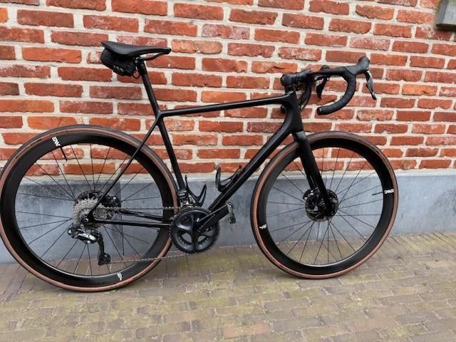 OPEN min.d  racefiets met ENVE componenten maat 54, Gebruikt, Carbon, Heren, Meer dan 20 versnellingen