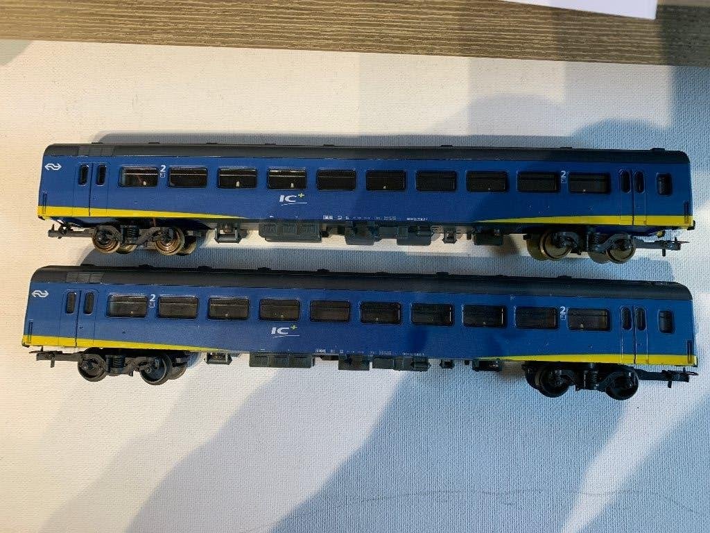 LIMA 309428 2e klas rijtuig NS IC+  2 stuks, Gebruikt, Gelijkstroom, Wagon, Ophalen of Verzenden