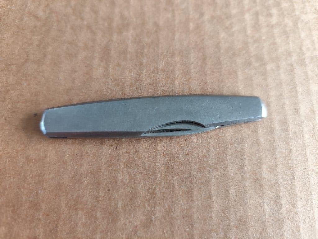 STAINLES STEEL ZAKMES  ca. 1950, Ophalen of Verzenden, Gebruikt