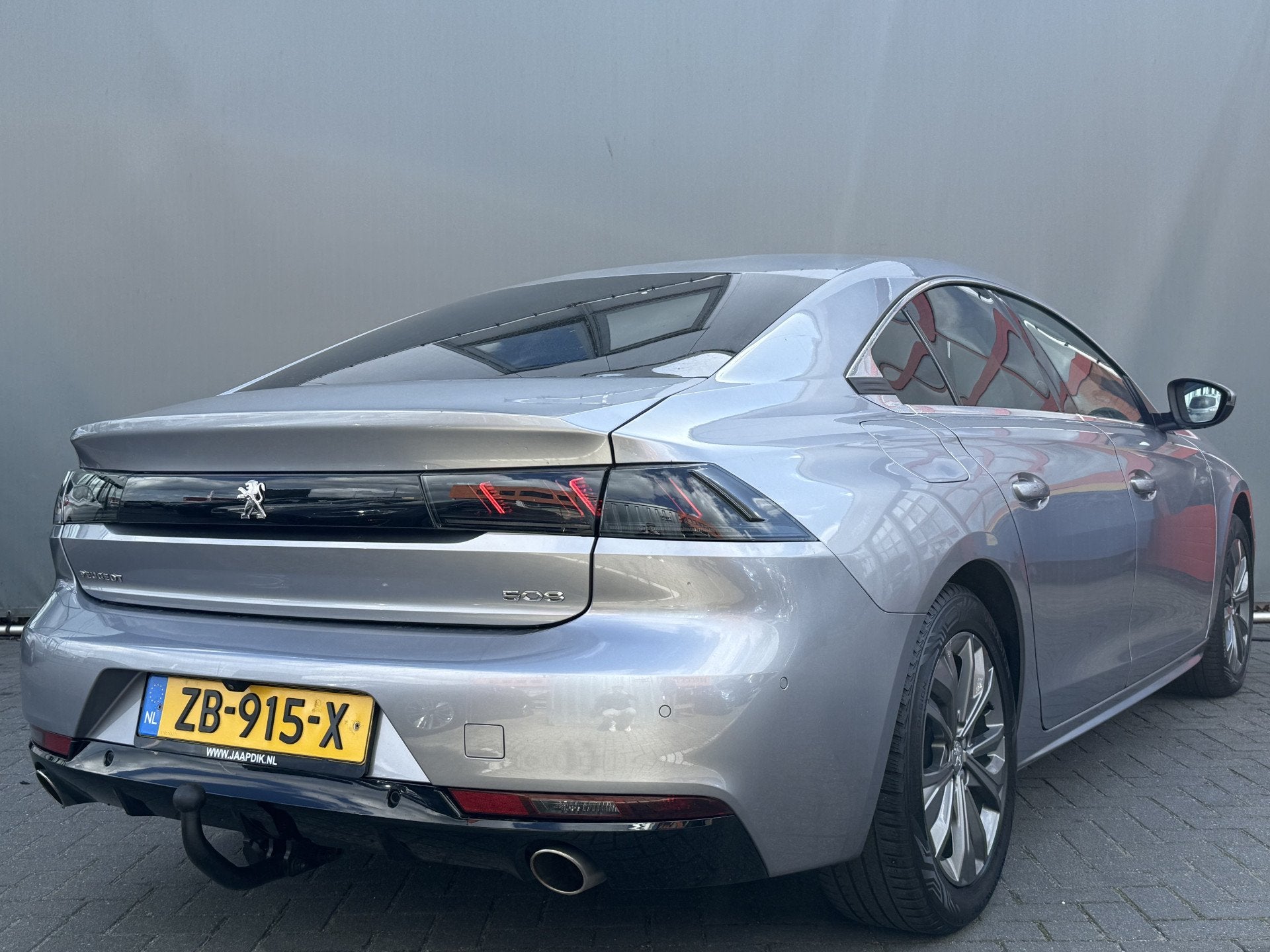 Peugeot 508 BWJ 2019 1.6 PureTech 181 PK Blue Lease Allure A, 745 kg, Gebruikt, Euro 6, 4 cilinders