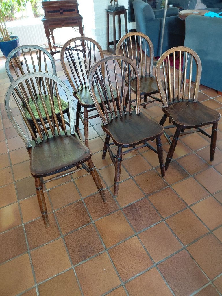 Windsor stoelen, Ophalen