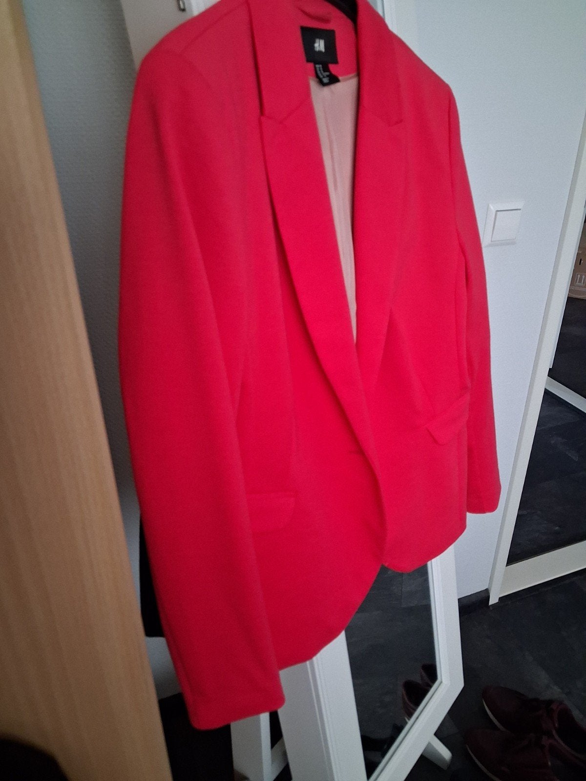 Roze dames colbertje, Ophalen of Verzenden, Zo goed als nieuw, Maat 42/44 (L), Roze