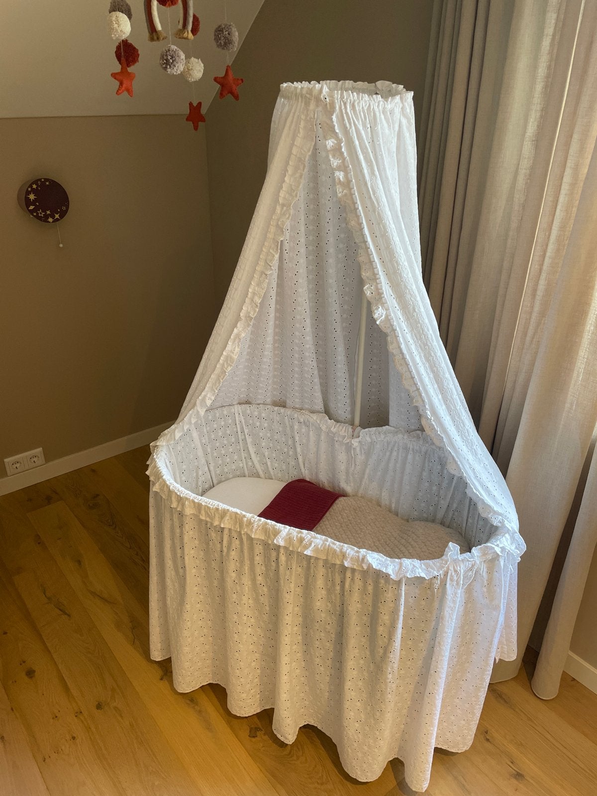 Prachtig vintage wiegje met matras, Kinderen en Baby's, Babywiegjes en Ledikanten, Ophalen, Gebruikt, Wieg