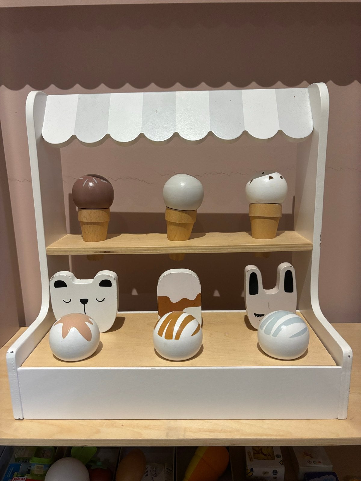 Little Dutch Houten IJskraam met Accessoires, Ophalen of Verzenden, Zo goed als nieuw, Jongen of Meisje