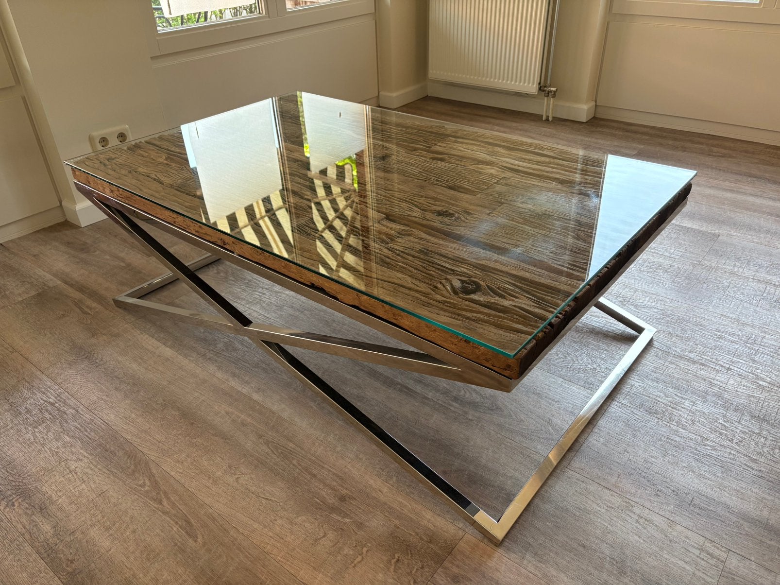 Salon tafel, Ophalen, 100 tot 150 cm, 50 tot 100 cm, Zo goed als nieuw