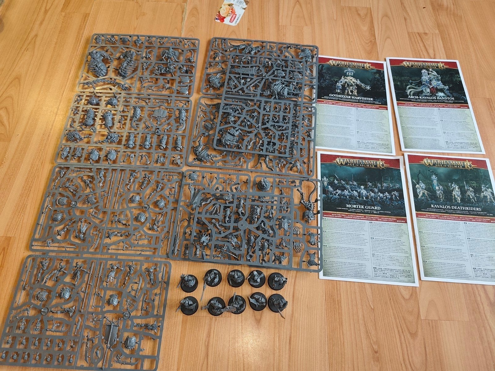 warhammer Age of Sigmar Ossiarch Bonereapers, Hobby en Vrije tijd, Ophalen of Verzenden, Zo goed als nieuw, Warhammer, Figuurtje(s)