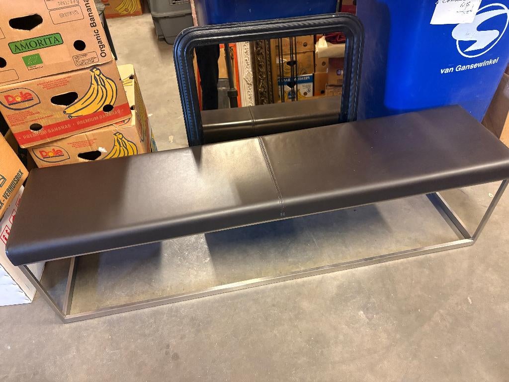 bankje, Gebruikt, Minder dan 75 cm, 150 tot 200 cm, Ophalen of Verzenden