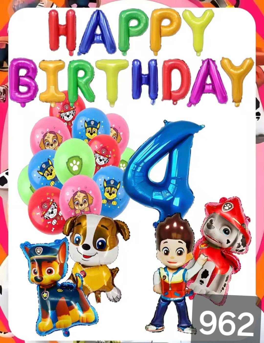 Paw Patrol Verjaardagsdecoratie Set - Nieuw, Ophalen of Verzenden, Nieuw, Versiering, Verjaardag